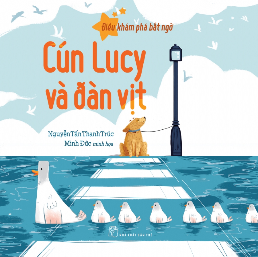 Sách - Điều khám phá bất ngờ - Cún Lucy và đàn vịt