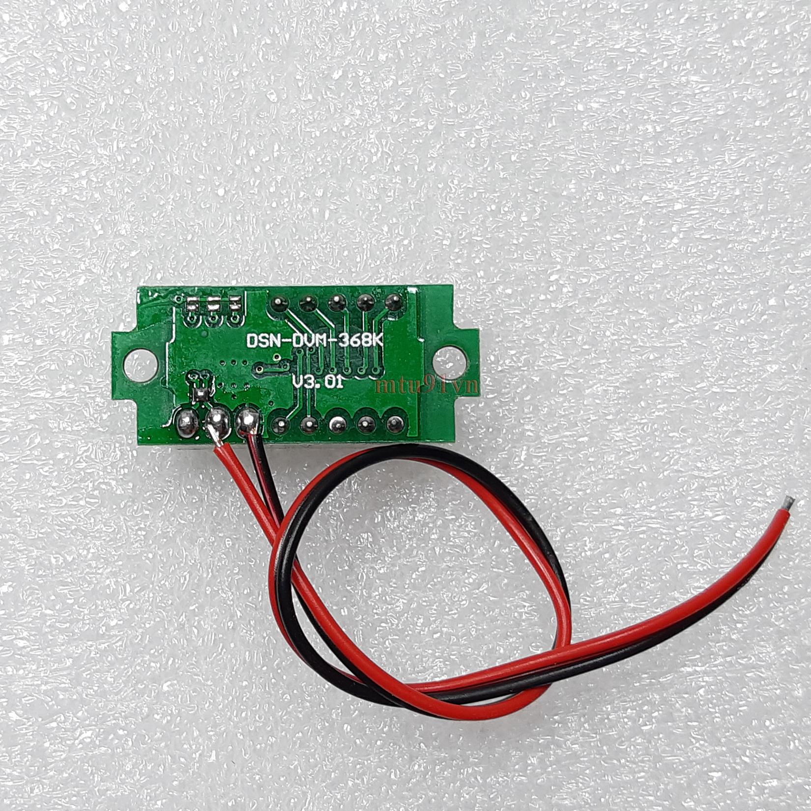 Đồng Hồ Led Đo Áp - Báo Volt DC 2 Dây 4.5~30V (0,36inch)