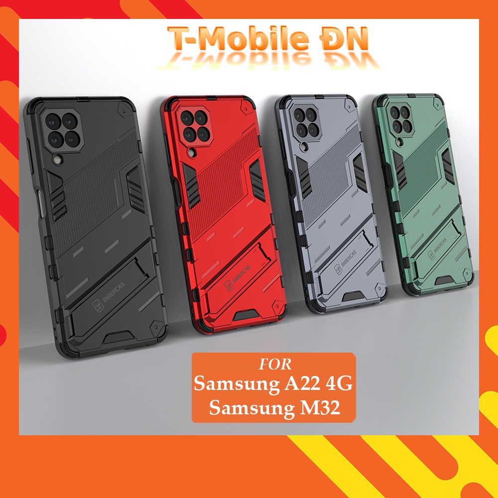 Ốp lưng Samsung A14 A24 A34 A54 A13 A04 A04S A22 A23 A32 A33 M32 4G A52 A52S A53 A73 5G chống sốc kèm giá đỡ Iron Man PUNK cao cấp siêu đẹp