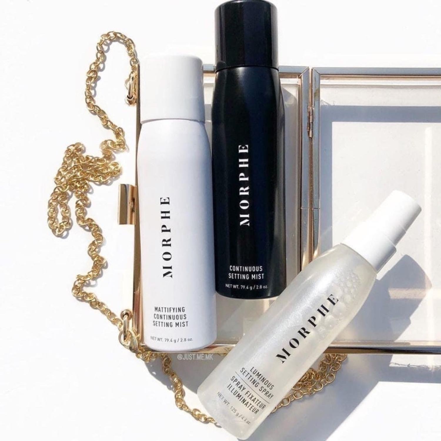 [BILL US] Xịt khoá nền/makeup MORPHE CONTINUOUS SETTING MIST
