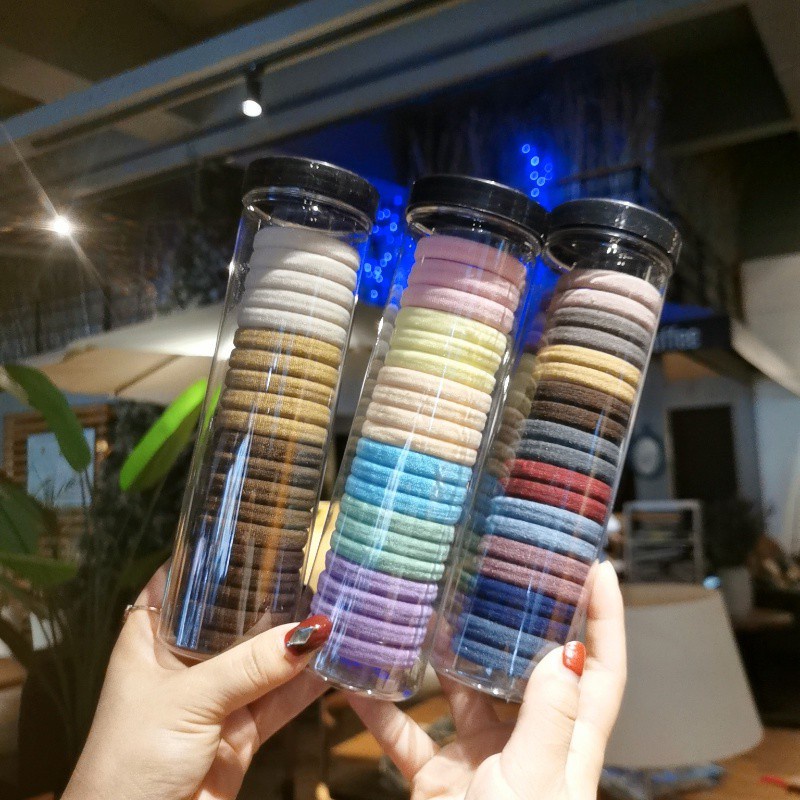 Combo 20 Dây Chun Buộc Tóc Nữ Phong Cách Hàn Quốc Siêu Kute
