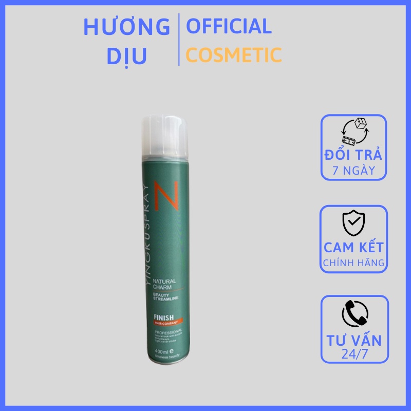 Gôm xịt tóc n 400ml giữ nếp tóc nam nữ