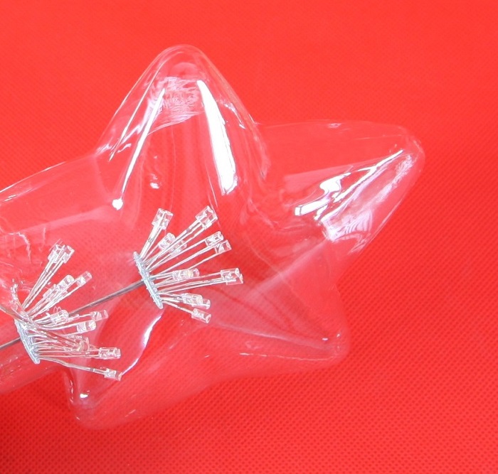 Bóng đèn led trang trí pháo hoa hình ngôi sao, đèn trang trí độc đáo