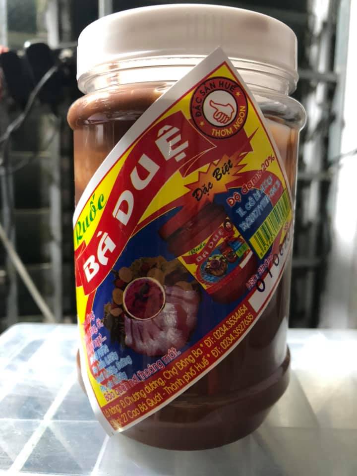 [Loại 1] 01 hủ Ruốc cao cấp Bà Duệ 400g - Đặc sản Huế