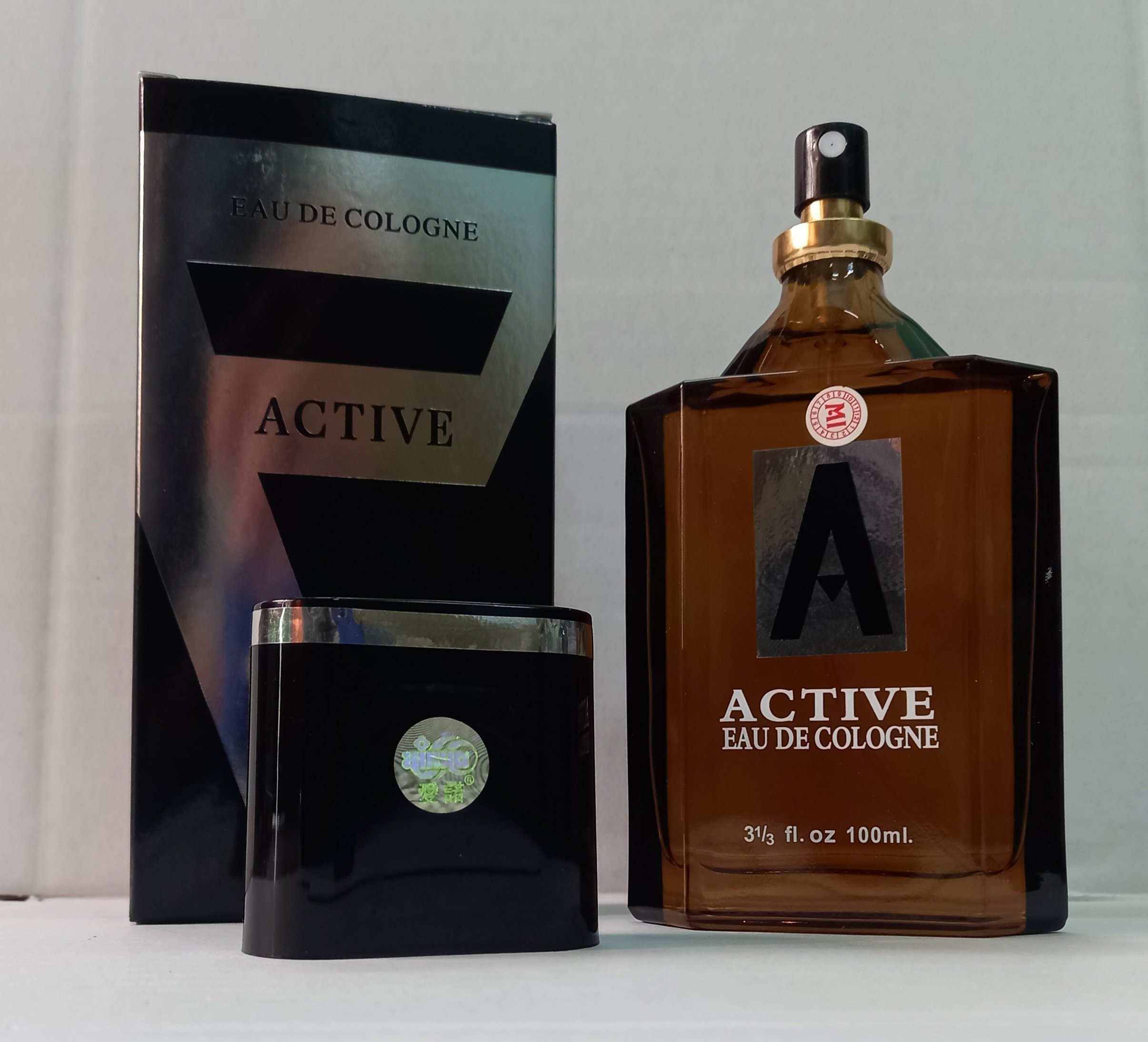 Nước hoa nam Active Eau de cologne  Đen For Men 100ml