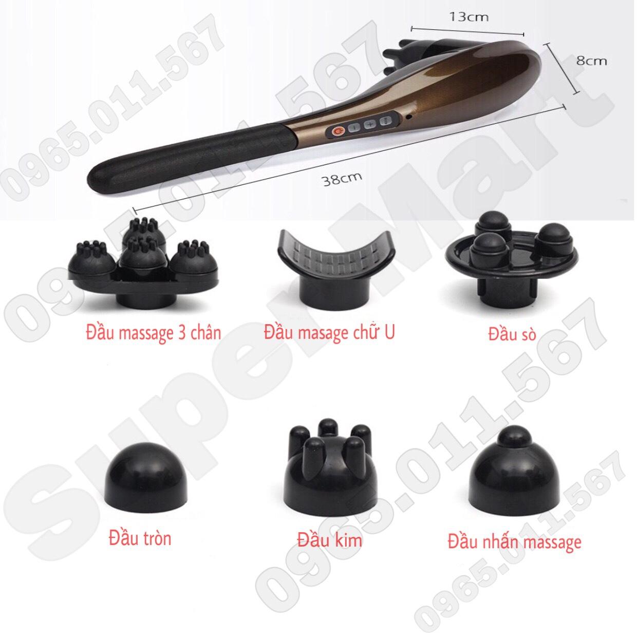 Máy massage cầm tay sạc pin HAMMER- Malaysia