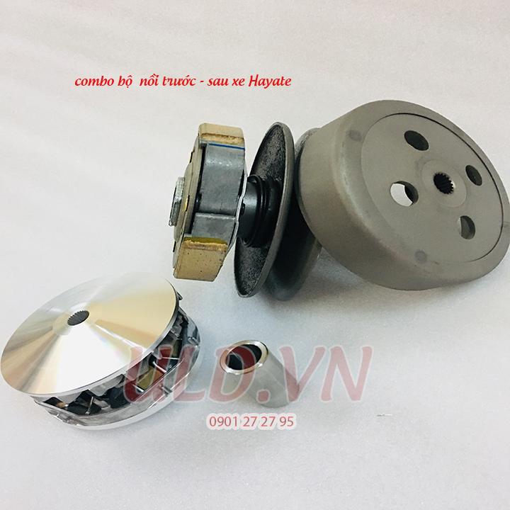 [HCM]combo bộ nồi trước - sau xe Hayate