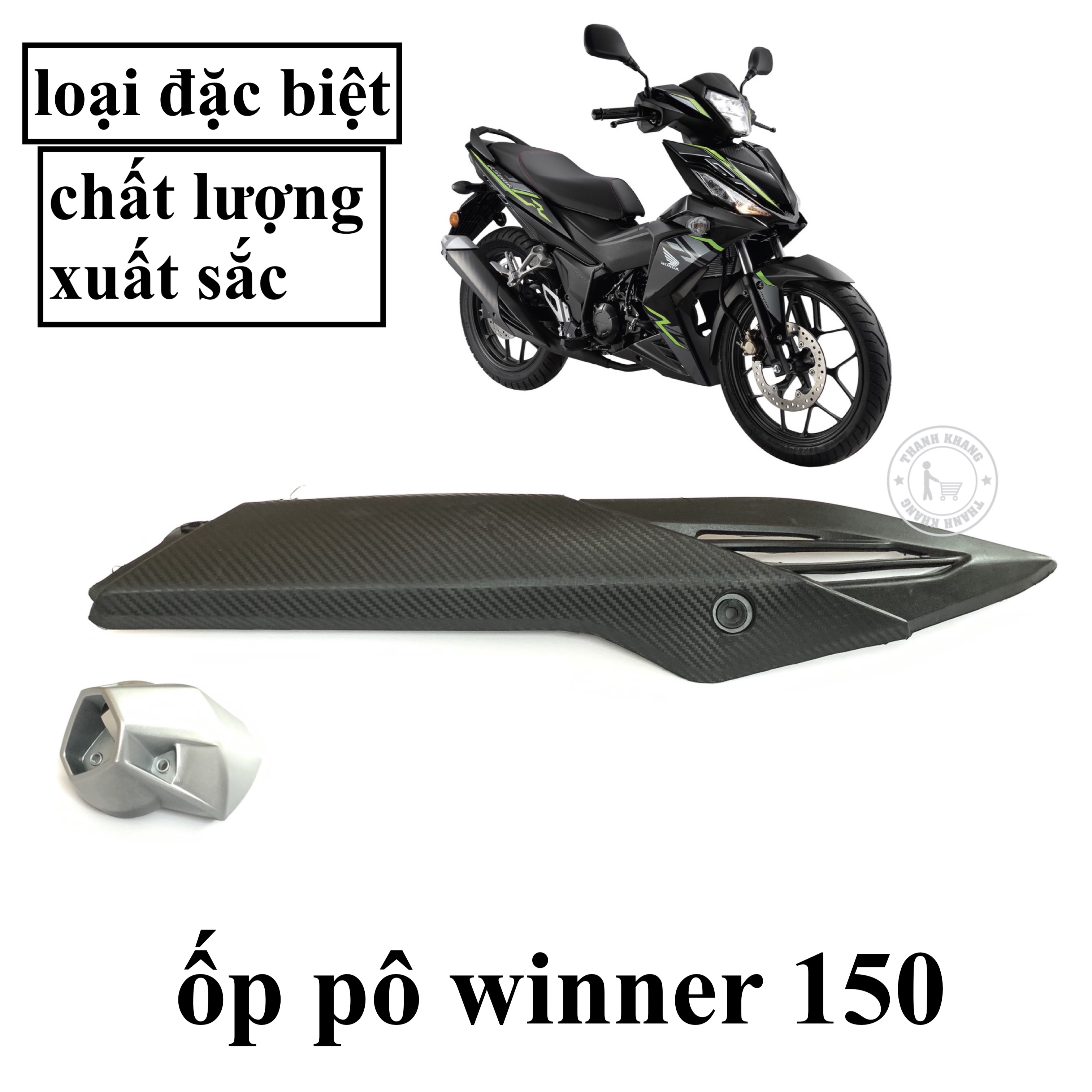 [HCM]ốp pô winner 150 kiểu theo xe hàng việt nam chất lượng cao CGV70 CGV71 thanh khang