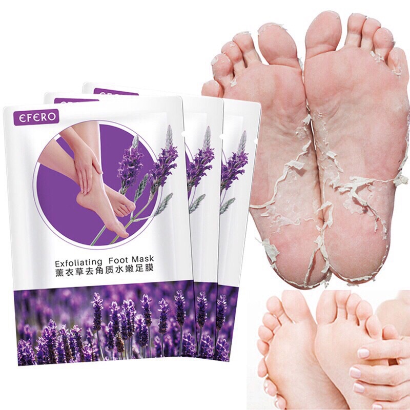 Mặt nạ ủ da chân tẩy tế bào da chết cho làn da mịn màng