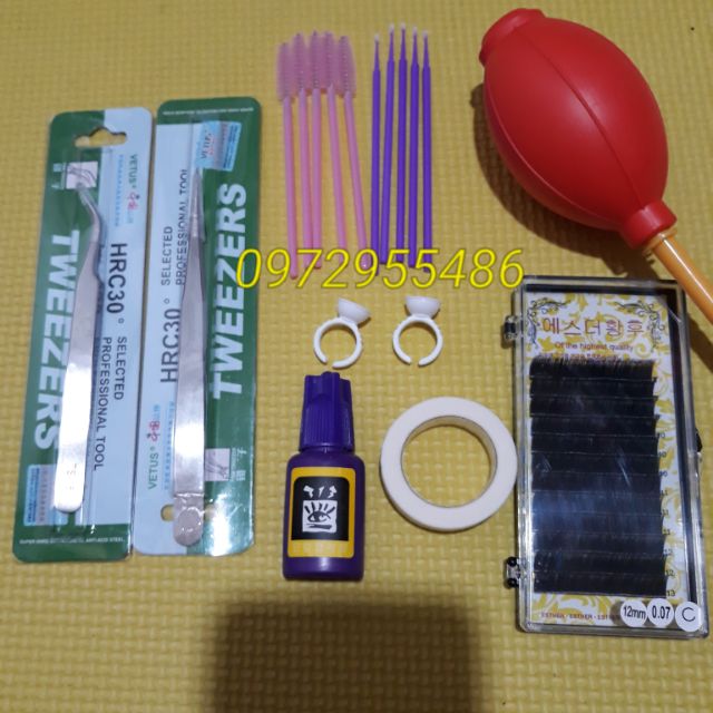 Combo nối mi