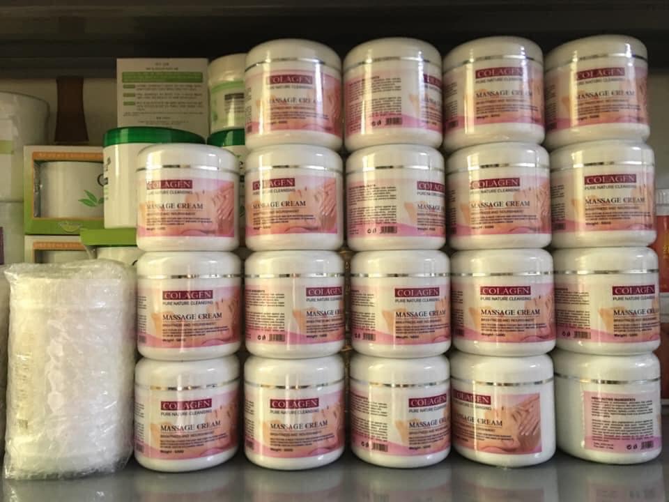 Kem massage Collagen 500gr cho spa