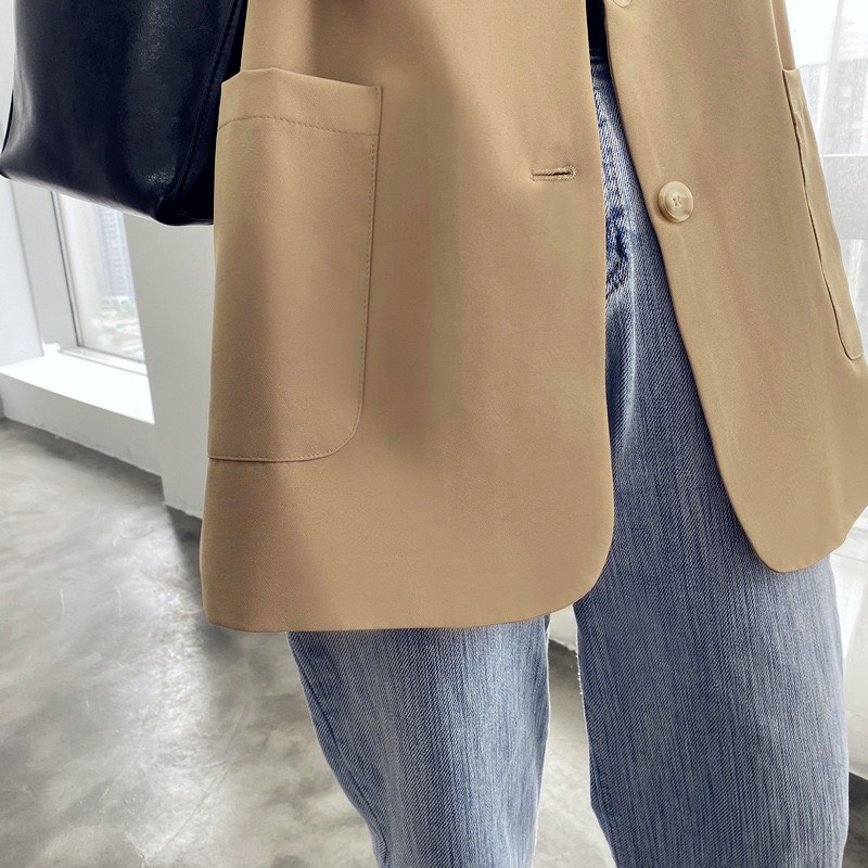 [HCM]ÁO KHOÁC VEST NỮ ÁO BLAZER NỮ DÁNG DÀI