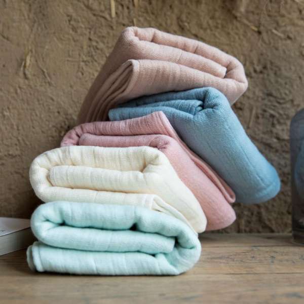 100% Cotton Phong Cách Nhật Bản Sáu Lớp Sợi Rửa Mặt Khăn Mặt Giản Lược Vải Xô 100% Cotton Khăn Mặt Hút Nước Mềm Mại Trẻ Em Lau Mặt Khăn Mặt