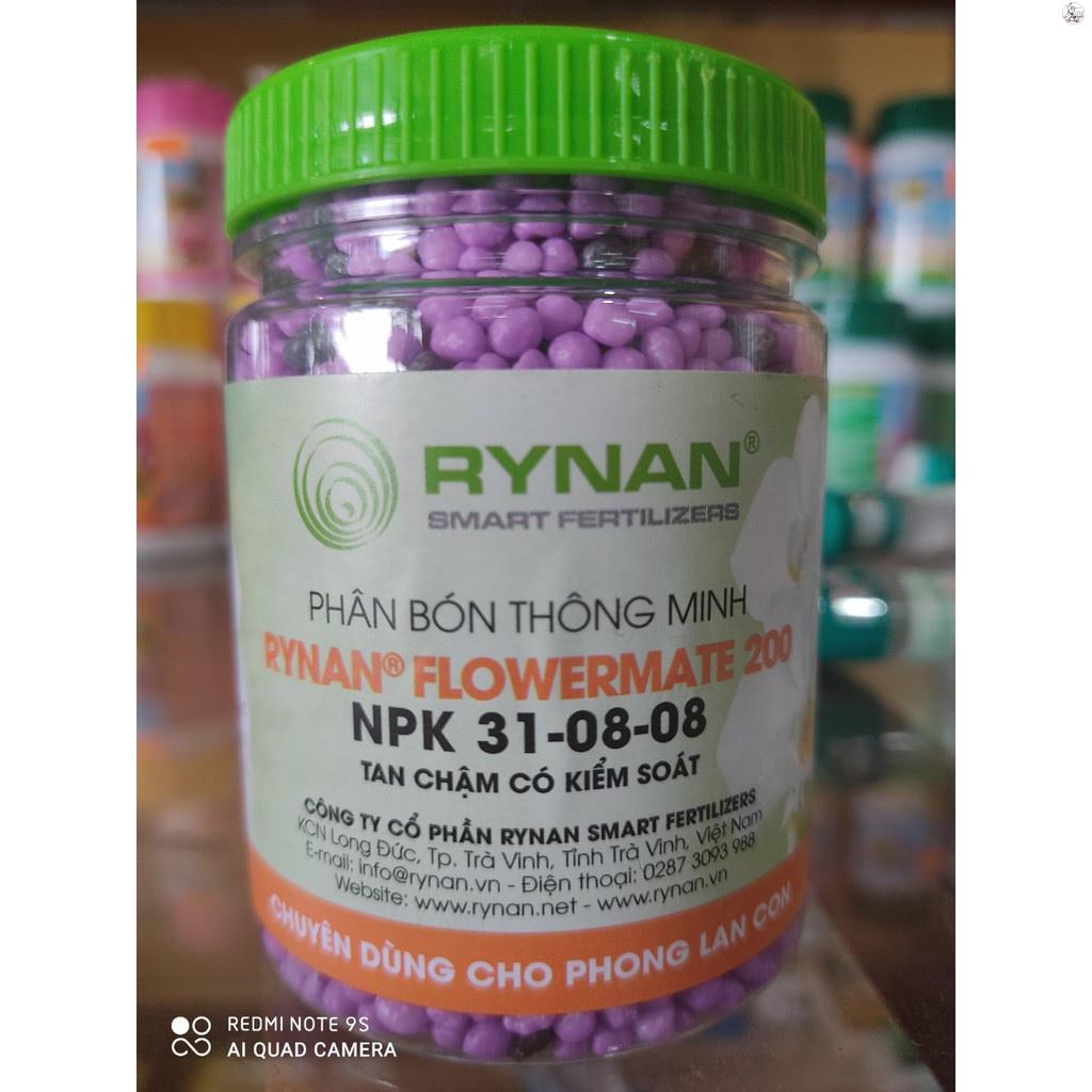 Phân bón tan chậm Rynan 200 150gr, phân bón cho lan kích thích mọc mầm ra lá