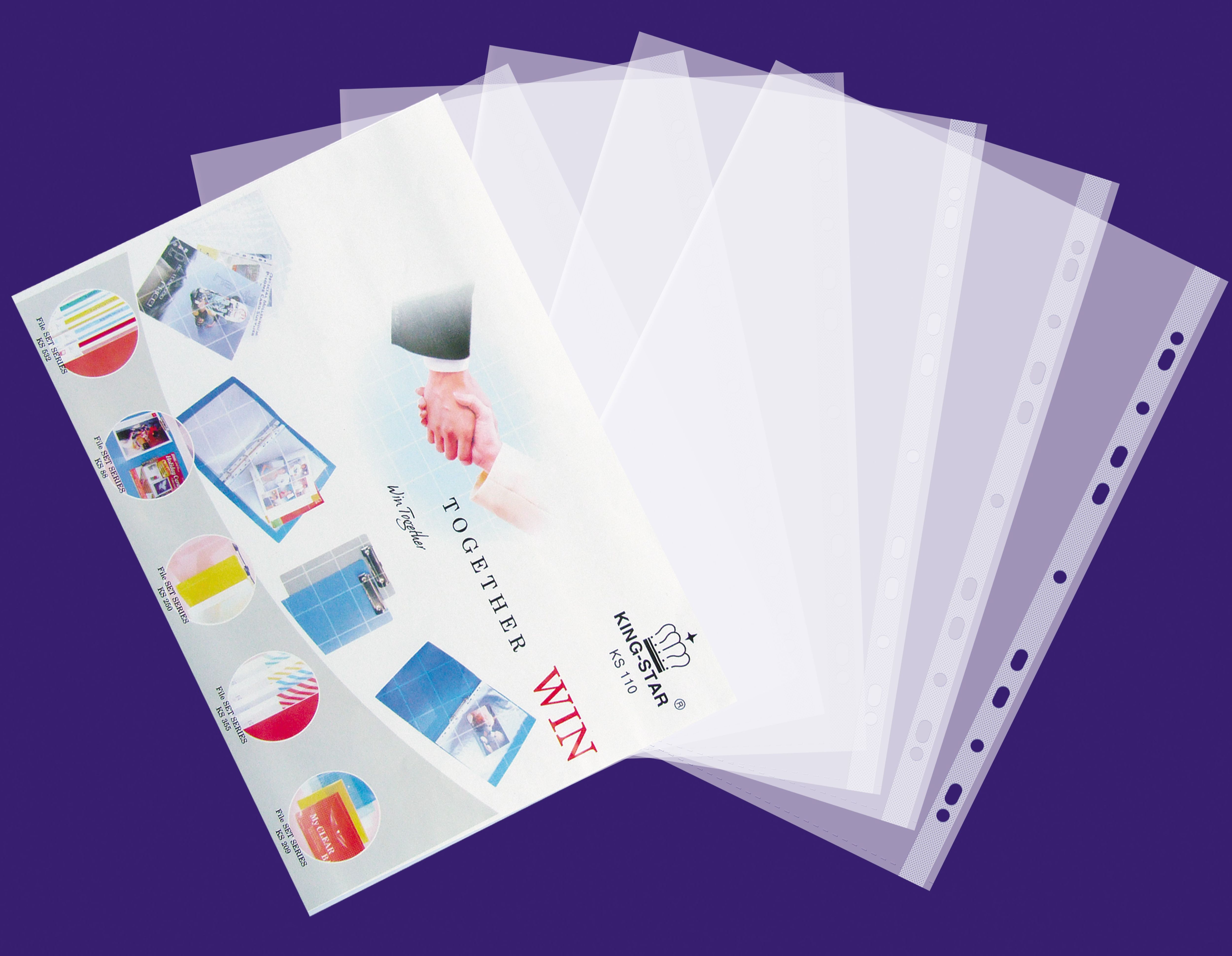BÌA LỔ MỎNG A4 ( 10 CÁI/XẤP ) - ( 50 CÁI/XẤP )
