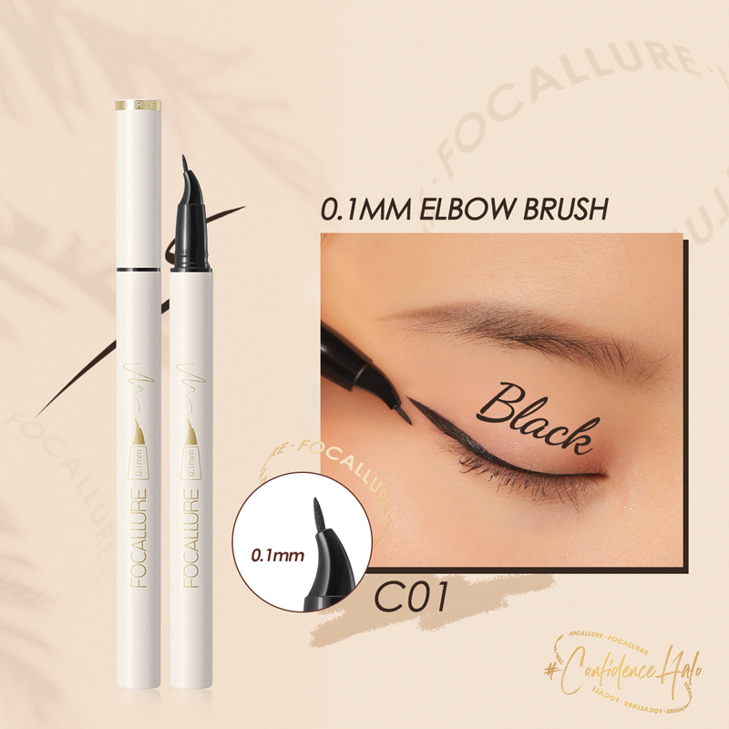FOCALLURE kẻ mắt nước nghiệp lâu trôi không thấm nước nhanh khô bút kẻ mắt