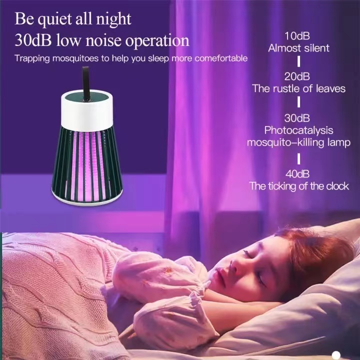 360 độ đèn bắt muỗi điện Đèn bắt muỗi công nghệ đen vật lý/mosquito lamp