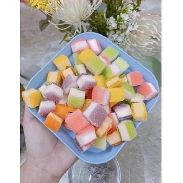 Kẹo Dẻo Trái Cây Phủ Đường - Cực Ngon 100G