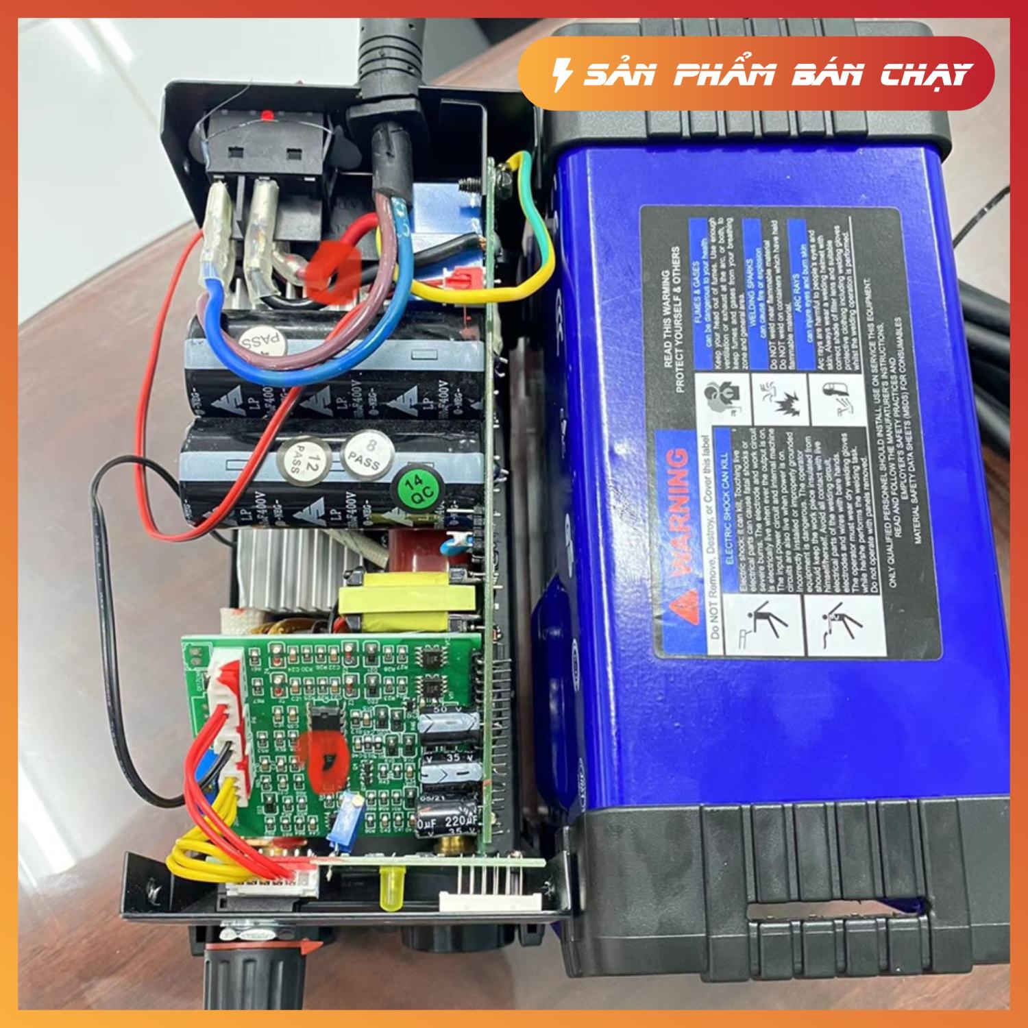 Máy hàn điện tử 200A mini,INVERTER IGBT HTC200 Mini