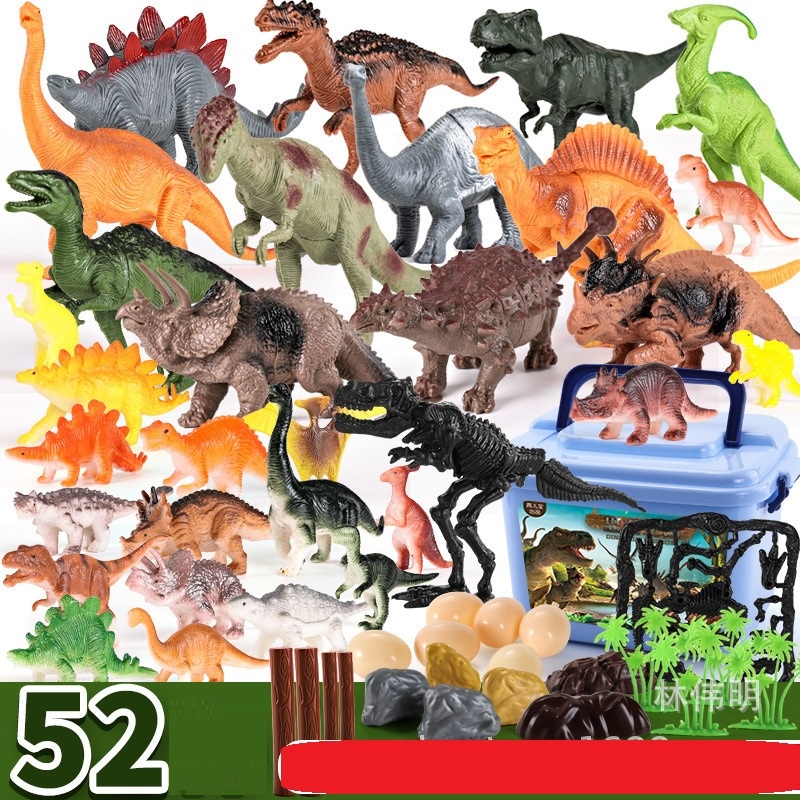 Bộ đồ chơi mô hình động vật 58 chi tiết thú rừng hoang dã RAMBO TOYS nhựa