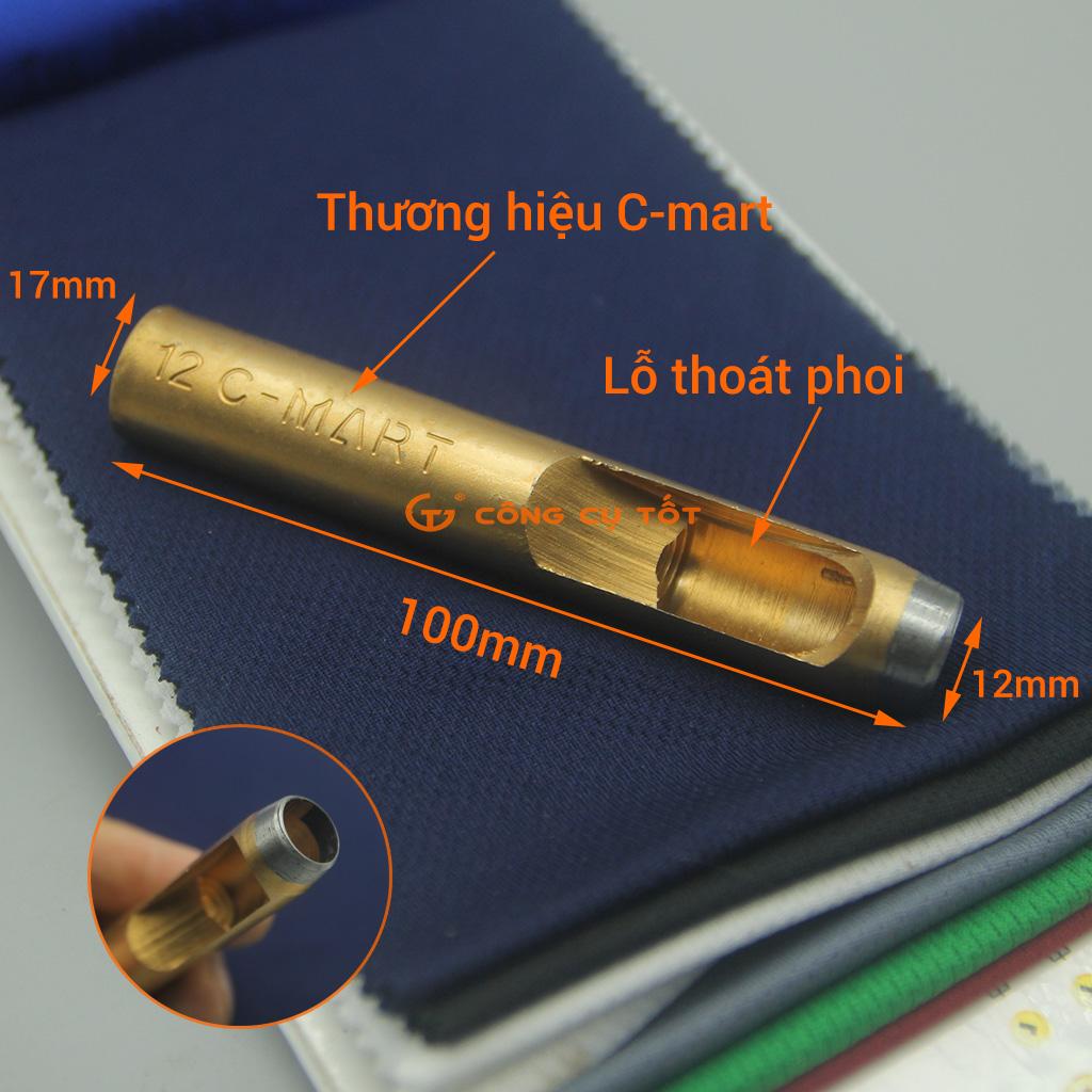 Dụng cụ đục lỗ tròn C-mart size tùy chọn