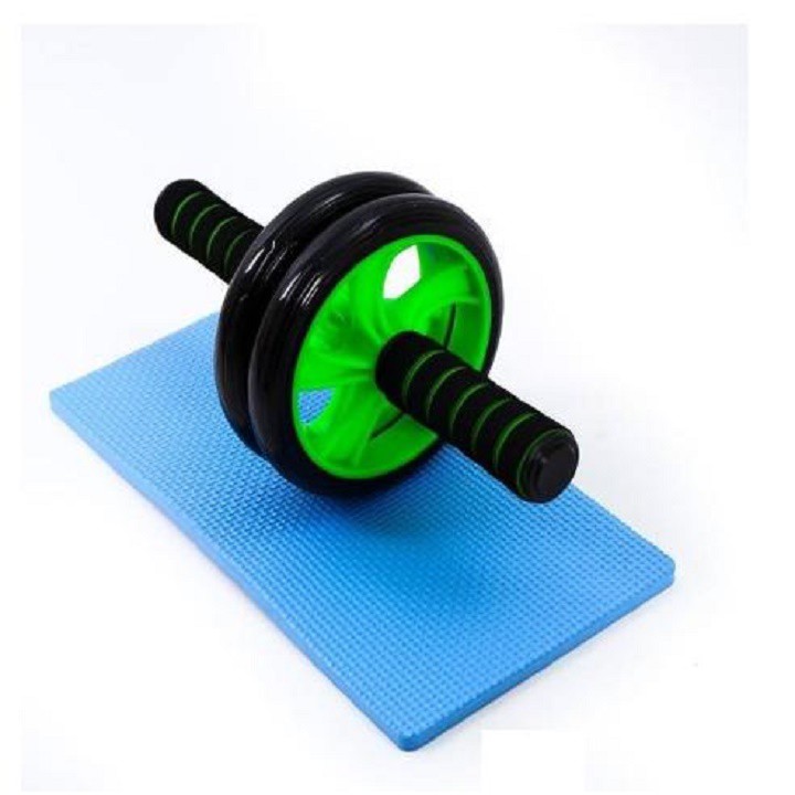 Con Lăn Tập Bụng Ab 2 Bánh Kèm Thảm