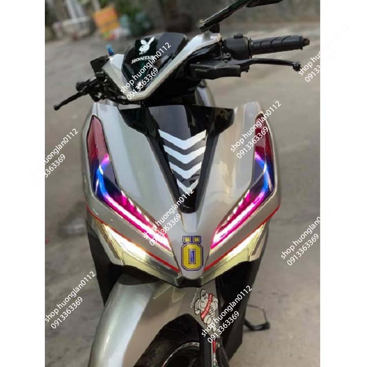 Decal Dán Pha Đèn đủ màu sắc Khổ 50cm