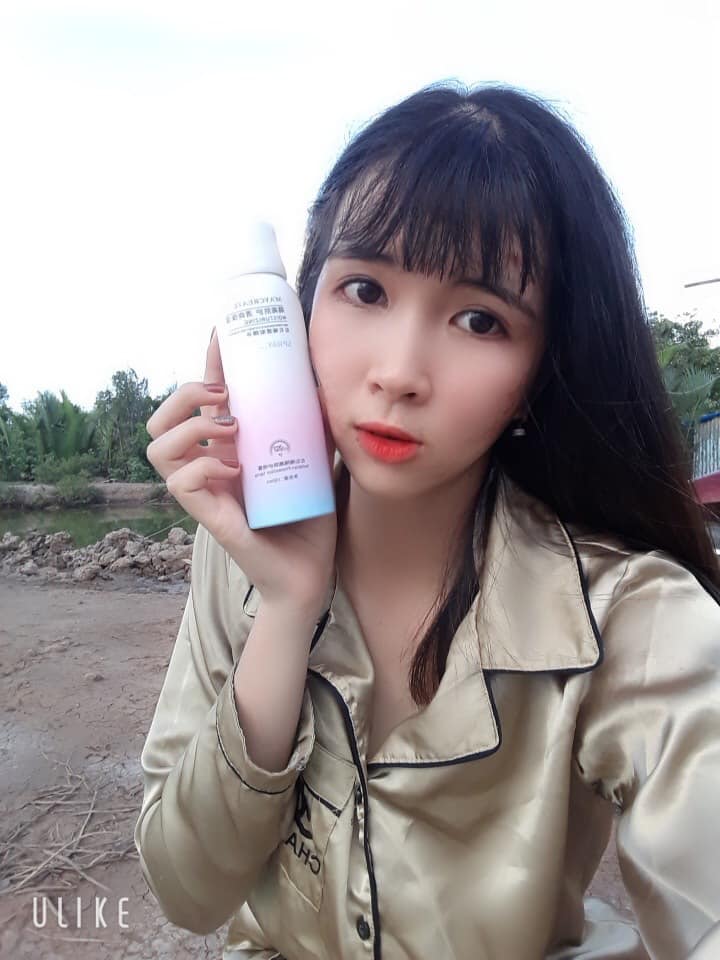 Xịt Chống Nắng Trắng Da Maycreate 150ml -Hàng nội địa trung