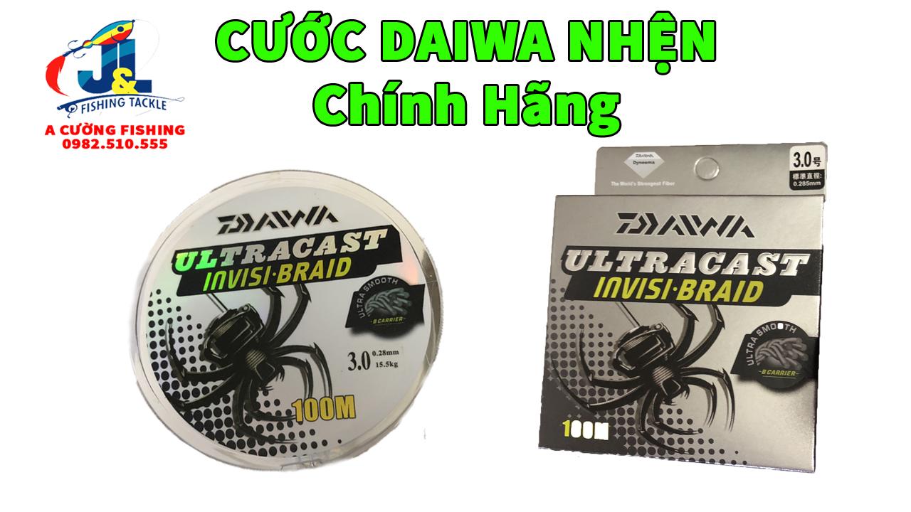 Cước Daiwa Nhện 100m - Hàng nhật siêu bền