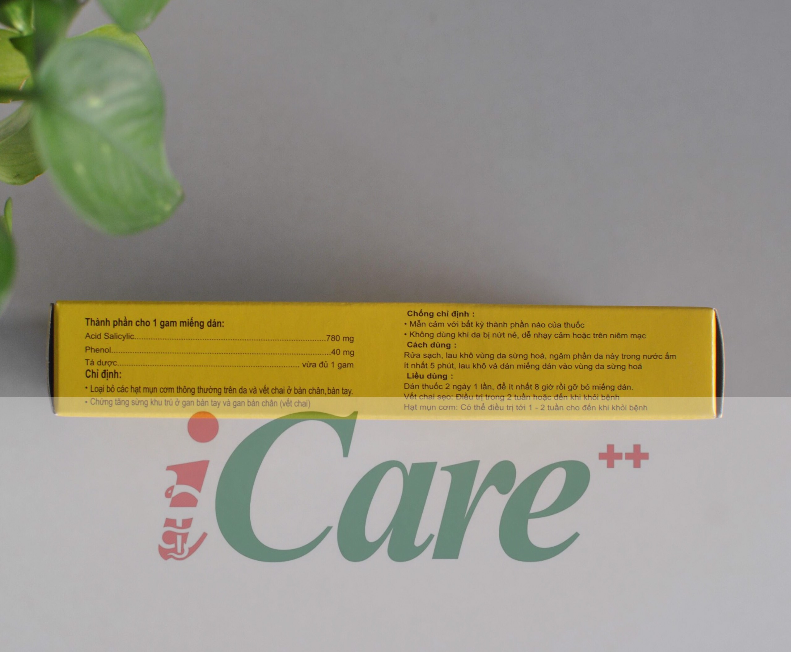 MIẾNG DÁN MỤN CÓC PLASTER HỘP 20 MIẾNG