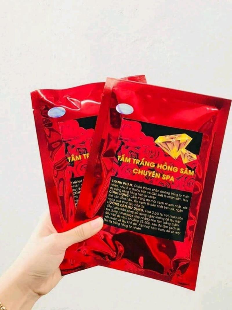 [HCM]TẮM TRẮNG HỒNG SÂM