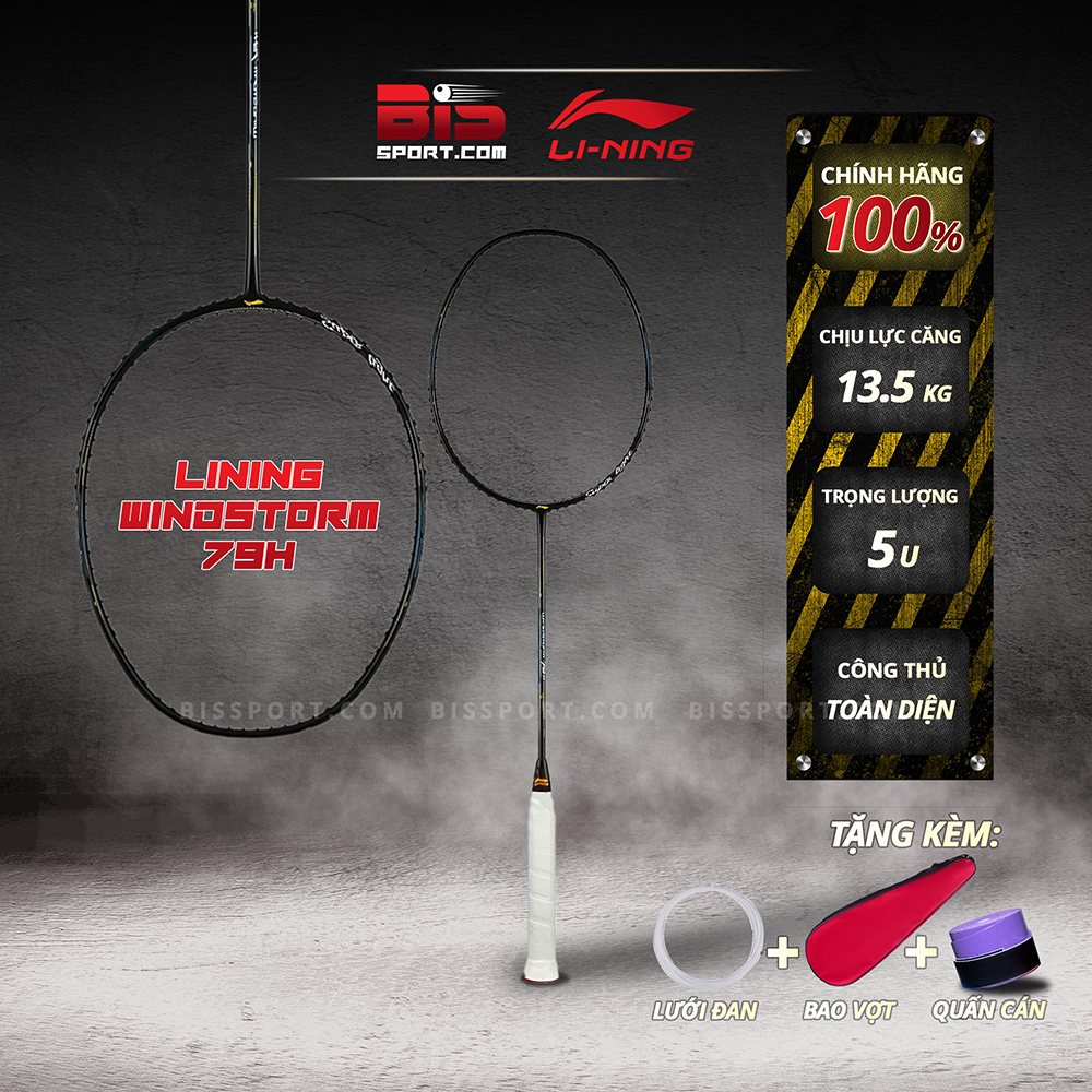 Vợt Cầu Lông Lining Windstorm 79H Chính Hãng