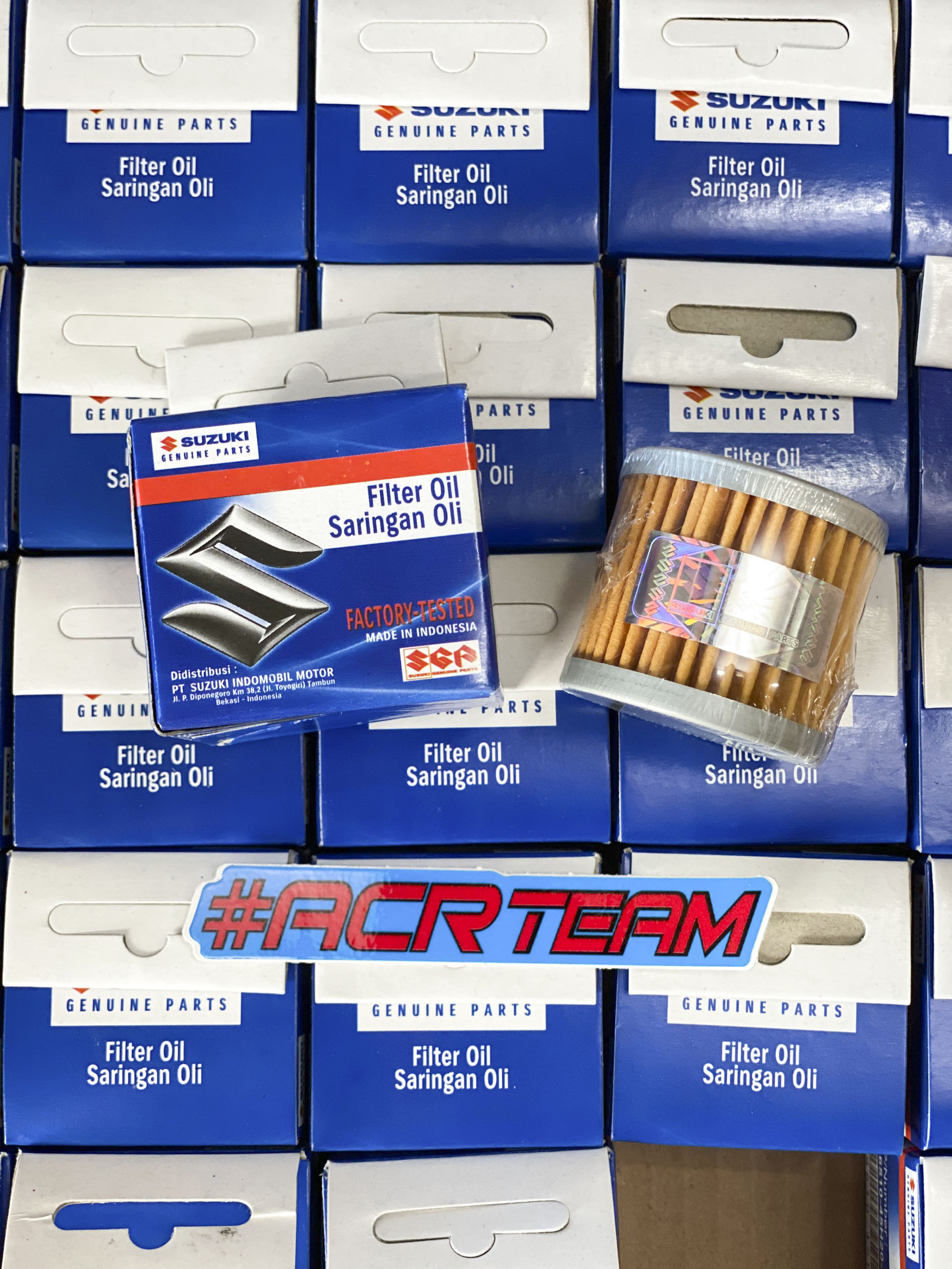 Lọc Nhớt Suzuki - Satria Fi, Raider Fi, GSX 150, Raider Xăng Cơ - Chính Hãng Suzuki Indo