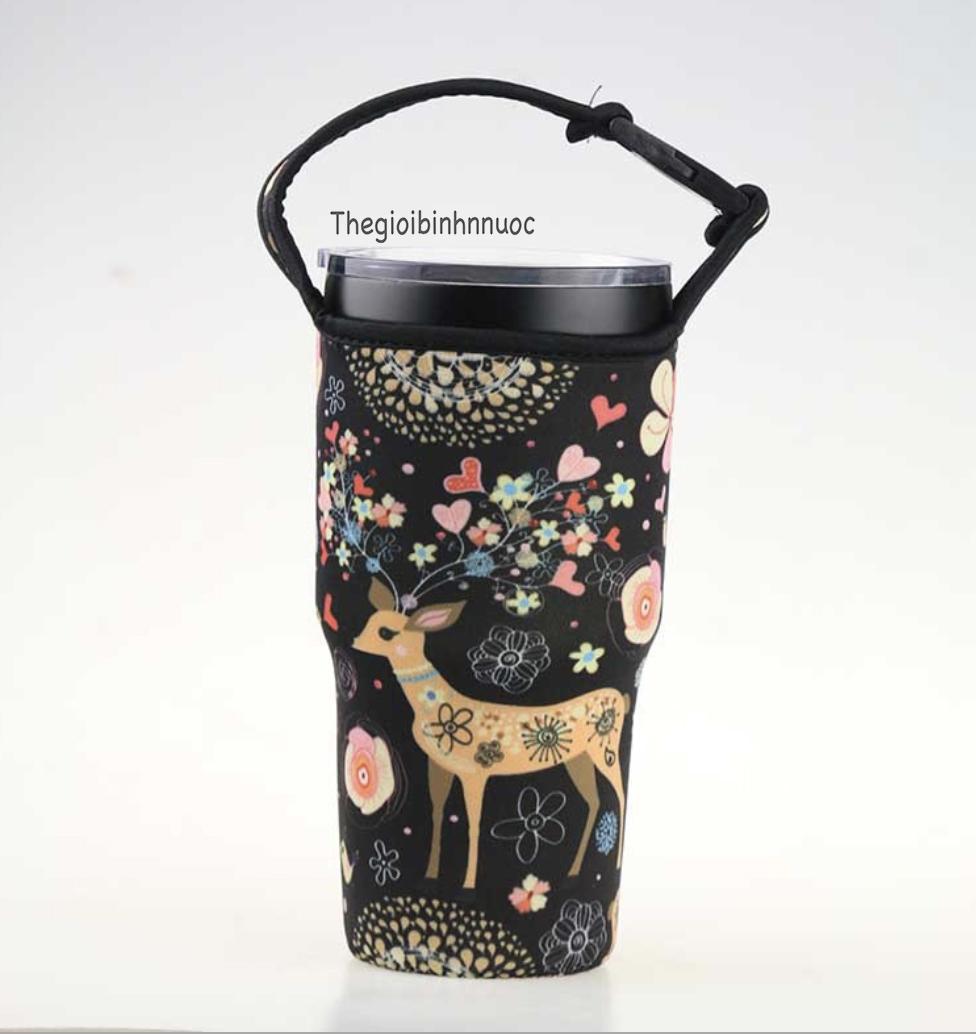 Túi Đựng Ly Yeti 900ml Hươu Đen T55