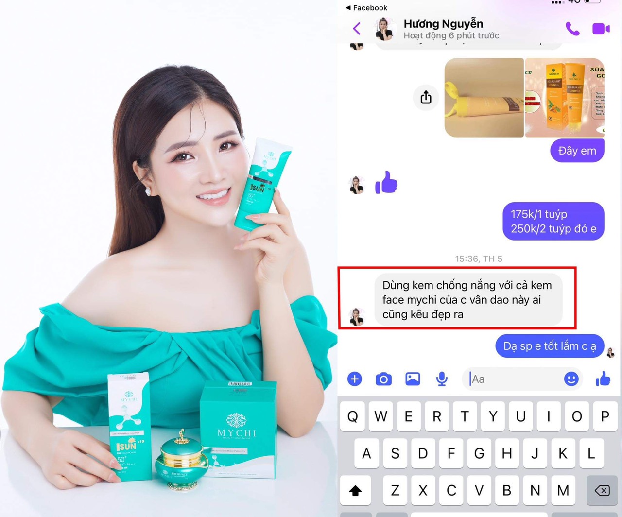 (Tặng tẩy da chết Mychi) Kem face Mychi - Kem dưỡng da mặt Mychi face