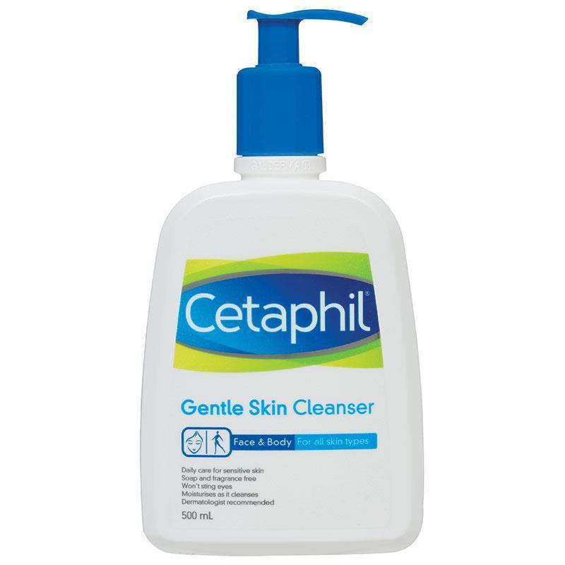 Cetaphil Sữa Rửa Mặt Dịu Nhẹ Cho Mọi Loại Da Gentle Skin Cleanser 500ml cao cấp
