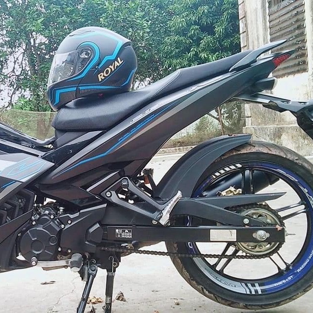 Tem rời exciter 150 Rc xanh đen nhám