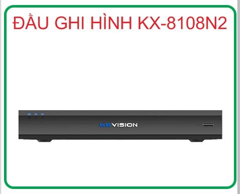 [HCM]KX-8108N2ĐẦU GHI 8 KÊNH IP ( HỖ TRỢ CAMERA LÊN ĐẾN 6.0MP)