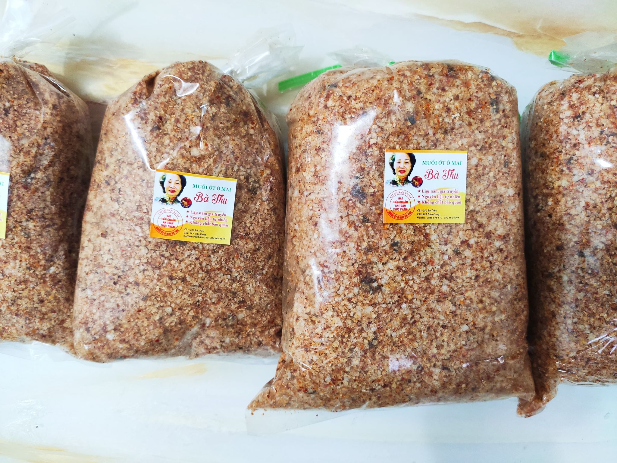 Muối Ô Mai Bà Thu - Túi 500g
