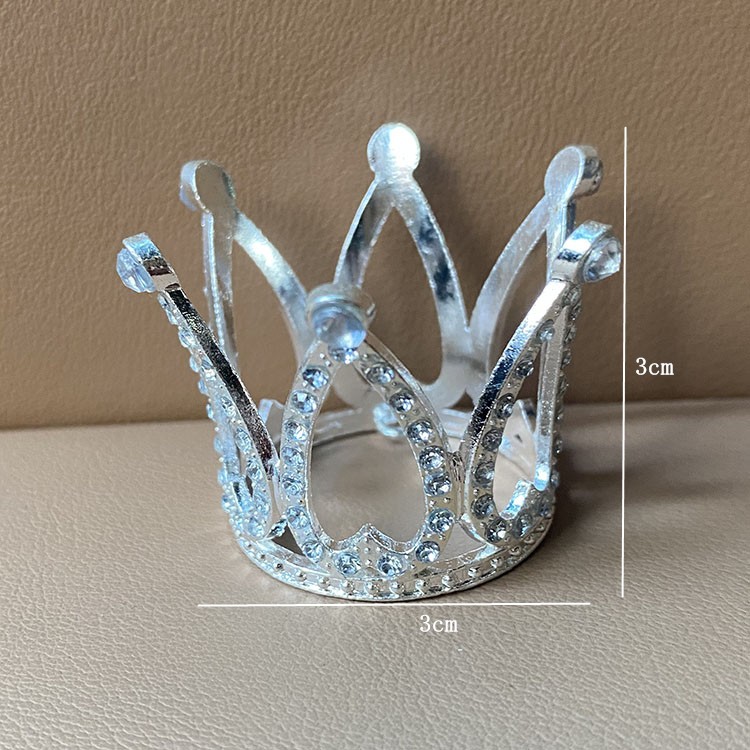 Vương Miện Mini Trang Trí Bánh Kem
