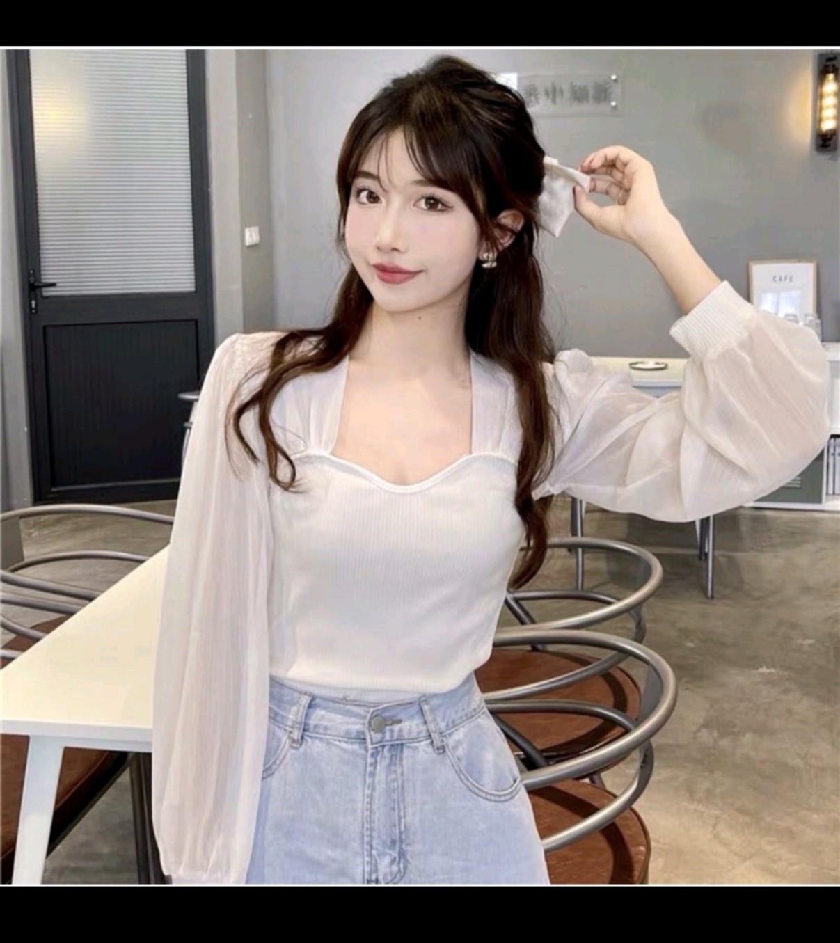 ÁO SƠ MI PHỐI VON