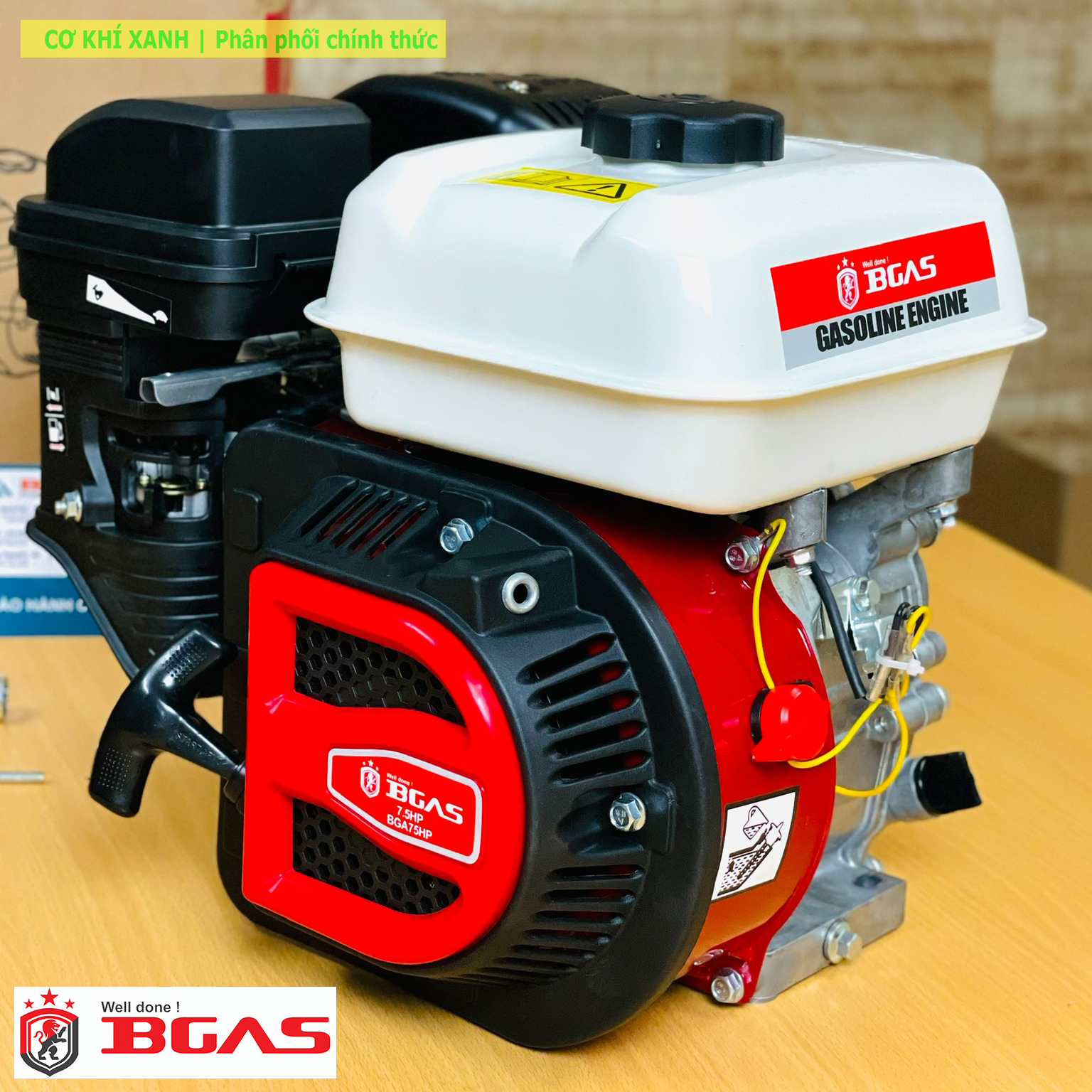 Máy nổ chạy xăng BGAS 7.5HP
