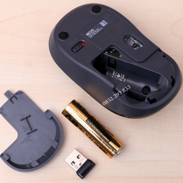 Chuột không dây Logitech Silent M220