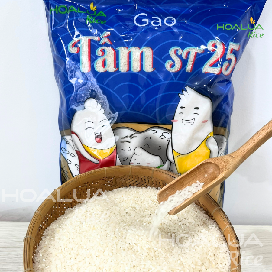 [Siêu Sale] Gạo Tấm ST25 Hoa Lúa - Dẻo mềm, thơm ngon