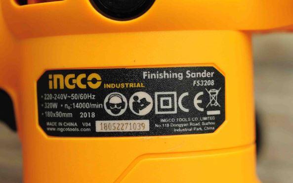 180x90mm Máy chà nhám 320W INGCO FS3208