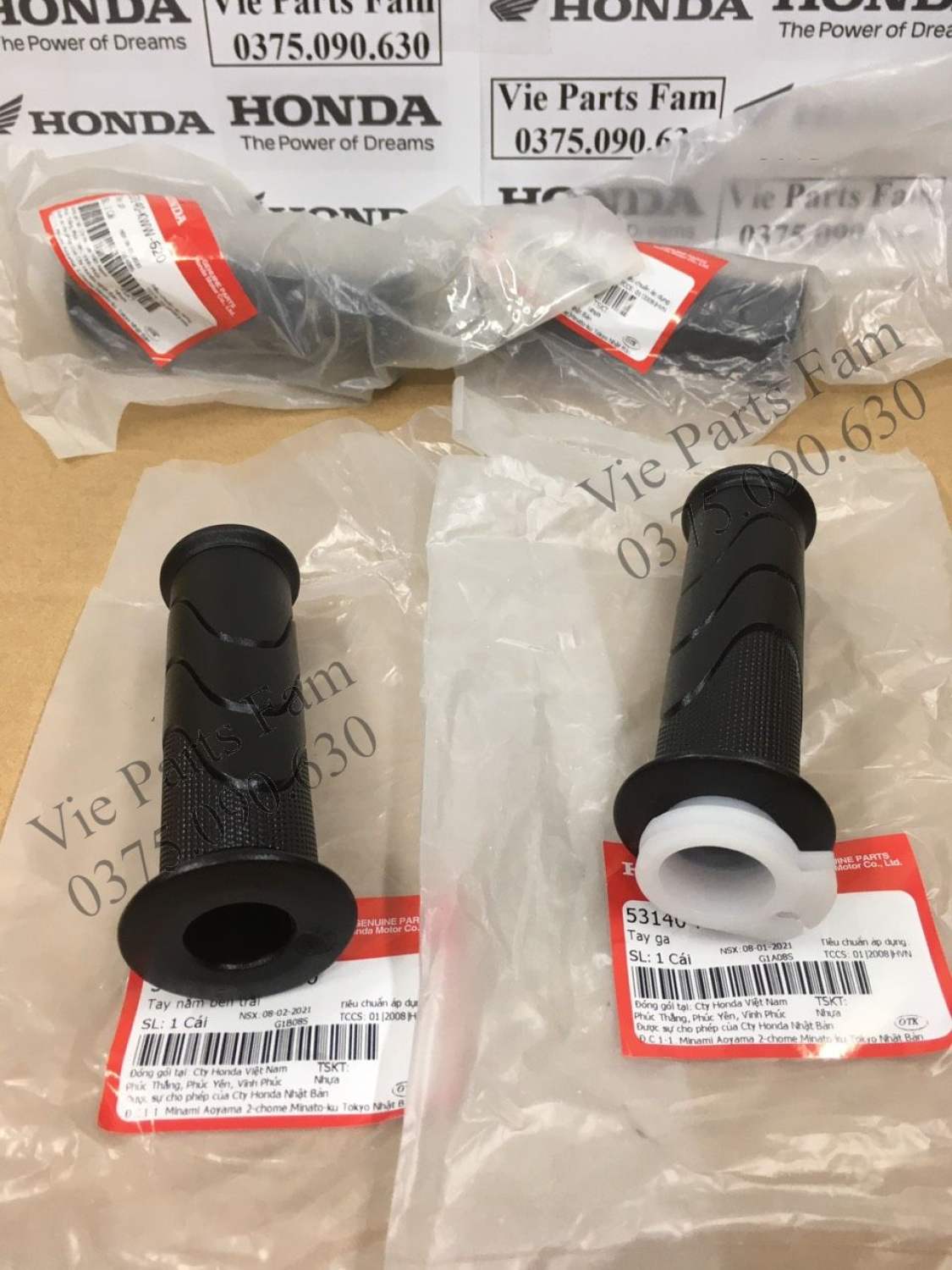 Bao tay AB 110 Fi, Vision đời đầu, Lead 110, Lead 125, Future 125, Wave 110 (1 dây ga), hàng din Honda mới 100%