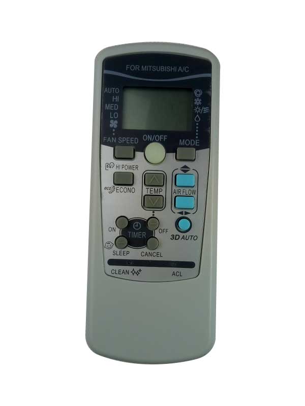 Điều khiển remote máy lạnh mitsubishi inverter heavy rkx502a001 3d auto