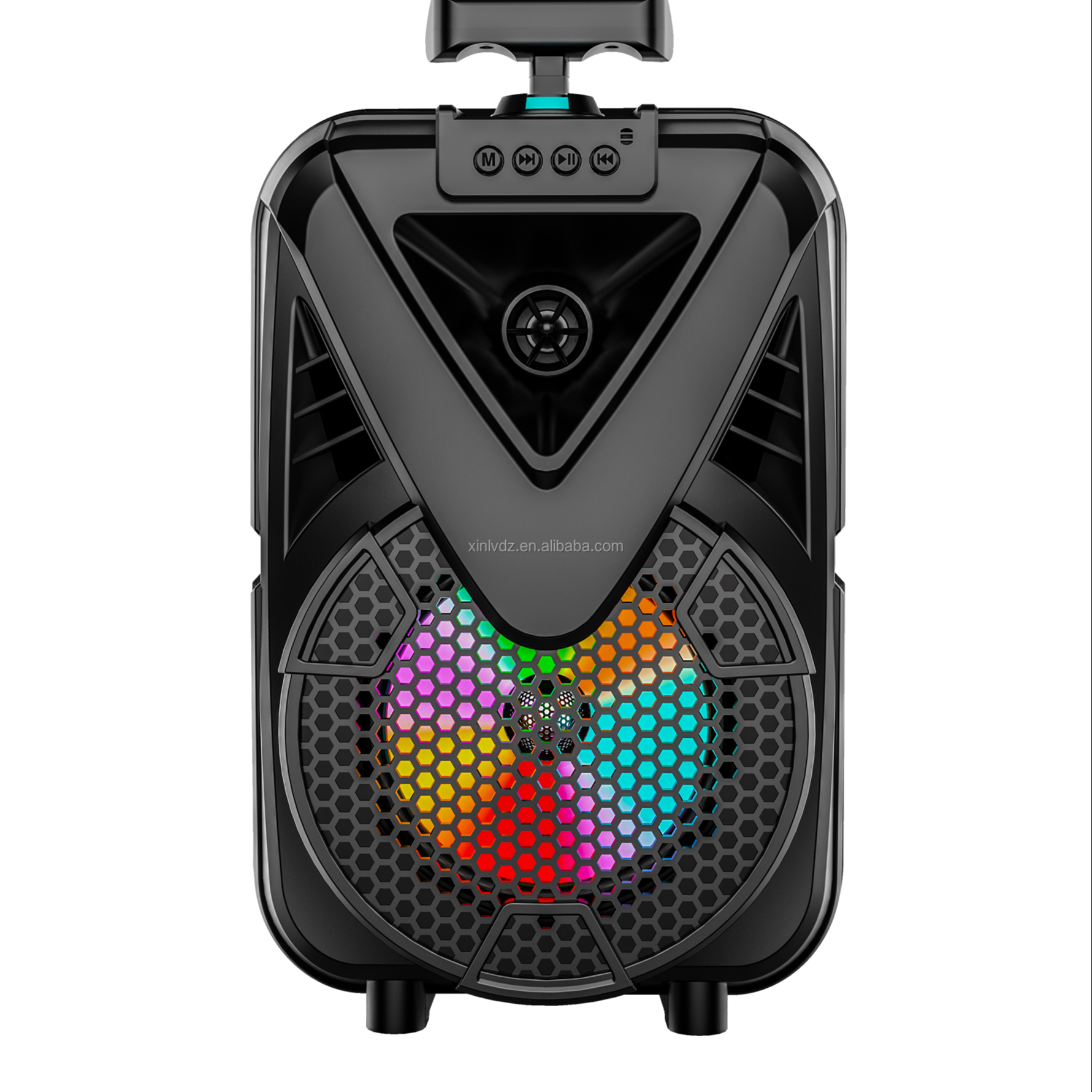 Loa kéo bluetooth zqs-8136 tặng kèm micro hát karaoke cực hay - loa di dong