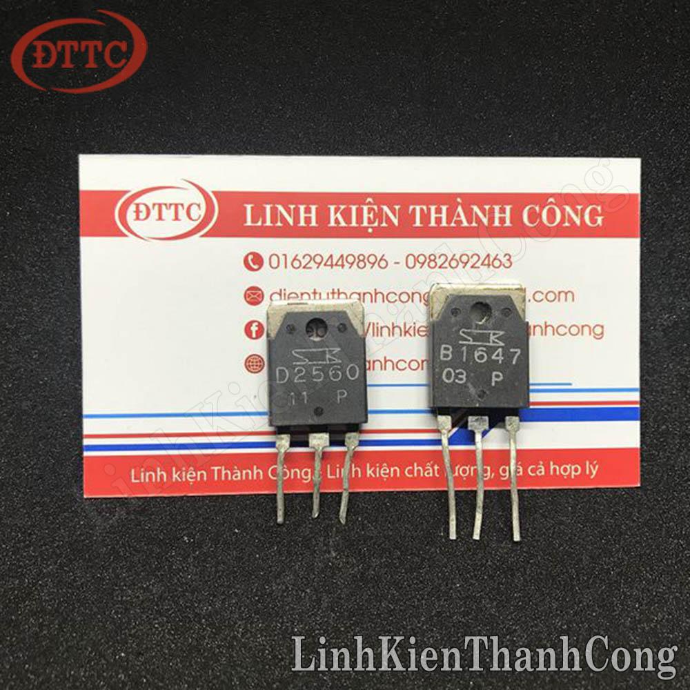 Cặp B1647 D2560 Sanken Tháo Máy