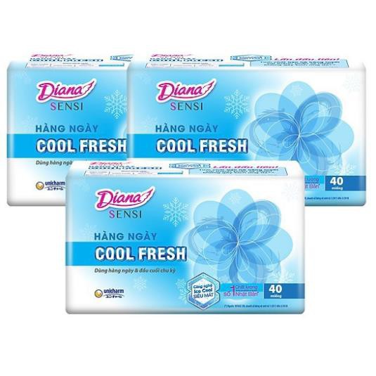 [HCM]Bvs Diana Hàng Ngày Cool Fresh 20 - 40 (Gói 20 miếng)